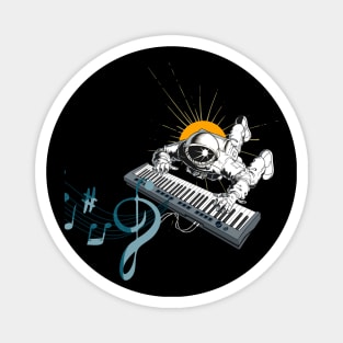 Piano man astronaut and the musical melancholy Magnet